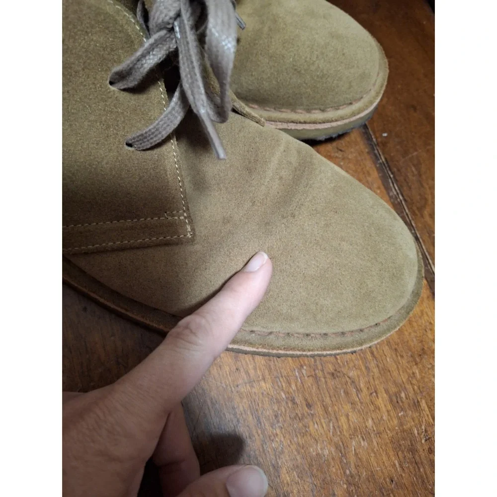 Rhodes Men's Suede Chukka Boots Size 11 Made In Portugal